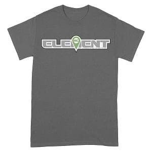 Element Rc Logo T-Shirt Grey Large