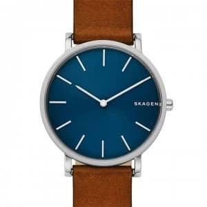 Skagen Hagen Tan Leather Watch