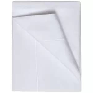 Belledorm 400 Thread Count Egyptian Cotton Flat Sheet (Double) (White) - White