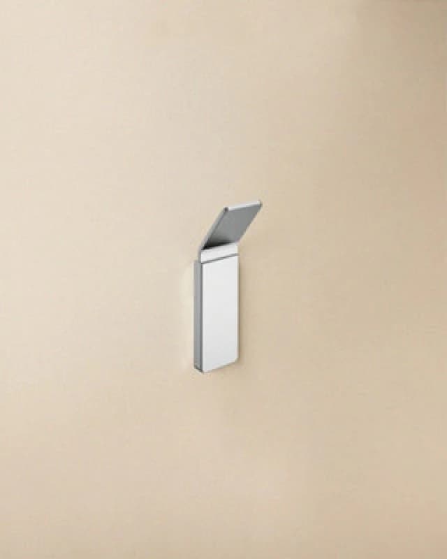 Cosmic Towel Hook, Robe Hook, Coat Hook, Self-Adhesive, Brushed Chrome, Supports Up To 5Kg, Nea Collection