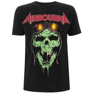 Airbourne - Hell Pilot Glow Unisex Large T-Shirt - Black