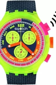 Unisex Swatch Neon To The Max Pay! Watch SB06J101-5300