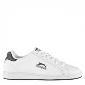 Slazenger Ash Lace Mens Trainers - White/Navy