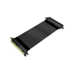 Akasa RISER BLACK X2 Premium PCIe 3.0 x 16 Riser cable20CM 180 PCIe 3.0 x16 Female 180 PCIe 3.0 x16 Male
