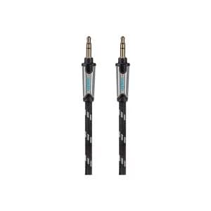 Maplin Pro 3.5mm Stereo Auxiliary Audio 3 Pole Jack Plug Cable 1.5m Black