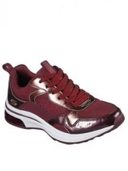 Skechers Bobs Pulse Air Trainer - Burgundy