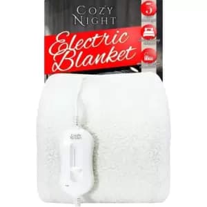Cozy Night Single Fleece Electric Blanket 192 x 90cm