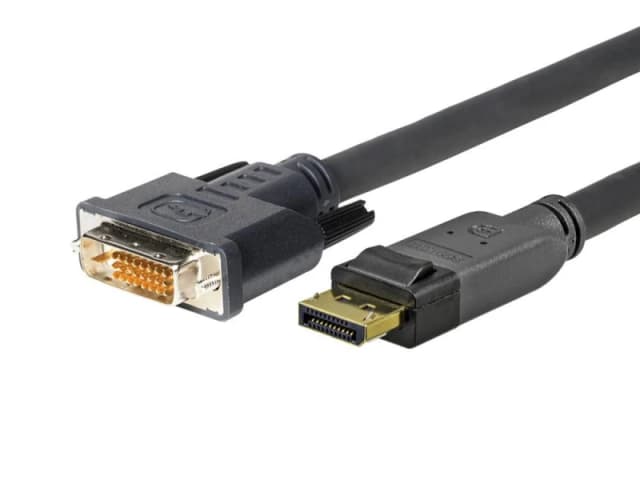 Vivolink PRODPDVI1 video cable adapter 1m DisplayPort DVI-D Black