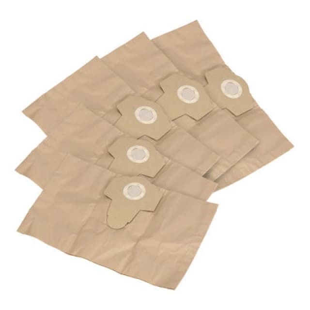 Sealey Dust Bags for PC200 Series Vacuum Cleaners PCU03 Qty: Pack of 5