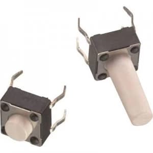 Wuerth Elektronik WS TSS 430156070726 Pushbutton 12 Vdc 0.05 A 1 x OffOn momentary