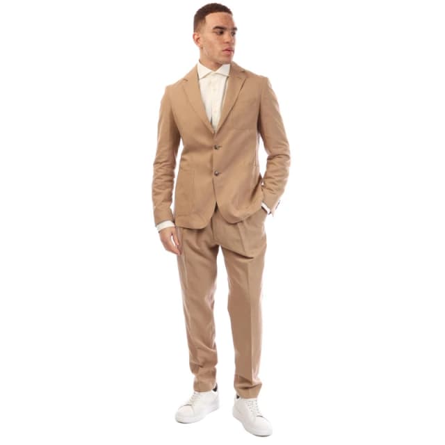 Boss Mens C Henry Suit Open Beige male 36 (46)