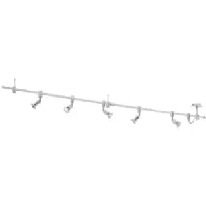 Eglo Vilanova - 5 Light Spotlight Track Light Chrome, Aluminium, GU10