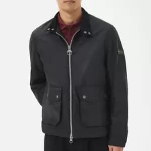 Barbour International Lutron Harrington Waxed Cotton Jacket - S