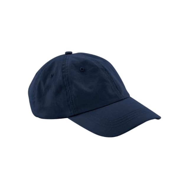 Beechfield Beechfield Men Cotton Panelled Baseball Cap in Navy Navy One Size Male 5063377073065