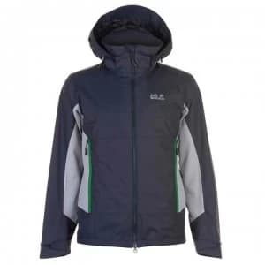 Jack Wolfskin North Border Jacket Mens - Ebony