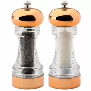 David Mason Design English Tableware Company Filled York Salt & Pepper Mill Set - Copper