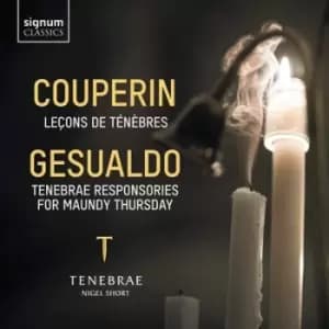 Couperin Lecons De Tenebres/ by Francois Couperin CD Album