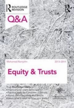 Equity and Trusts 2013-2014 by Mohamed Ramjohn Paperback