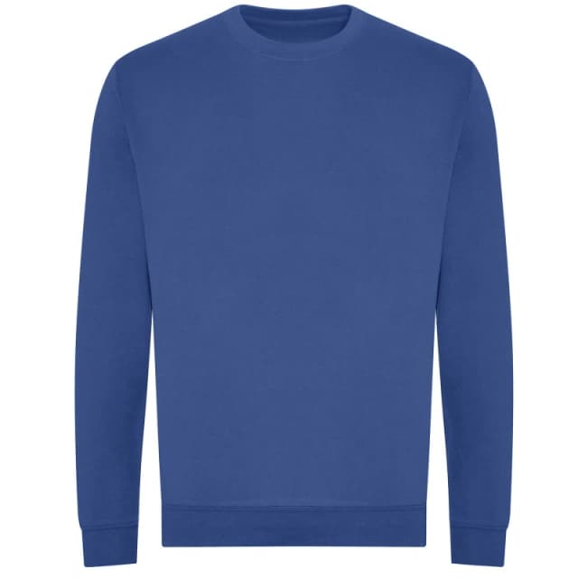 AWDis AWDis Men Plain Sweatshirt in Blue Size: X-Small Blue XS Male 5059699653849