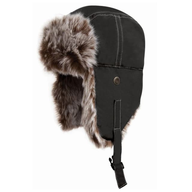 Result Result Men Classic Sherpa Hat in Black Size: Small Black S Male 5063527385314