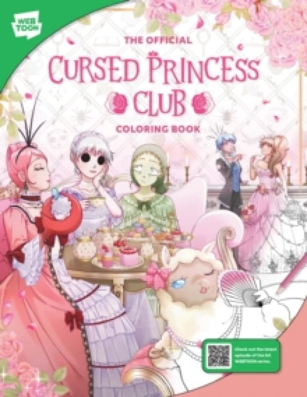 The Official Cursed Princess Club Coloring Book. Paperback. By LambCat, WEBTOON Entertainment, Walter Foster Creative Team Books