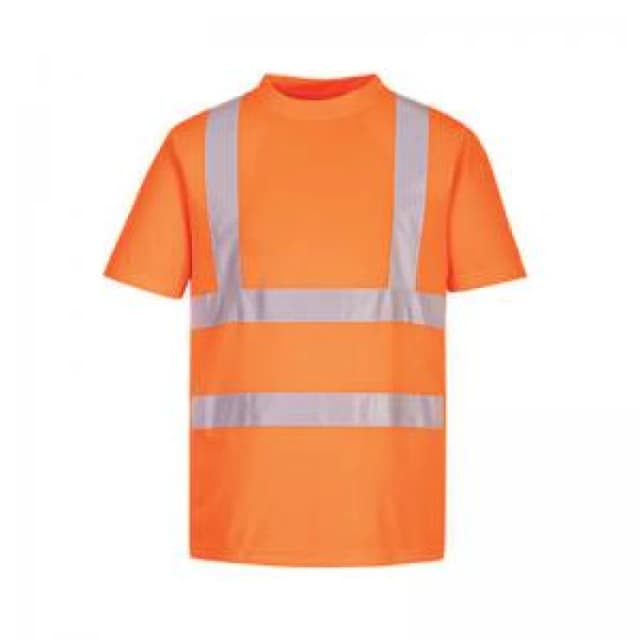 Portwest Eco Hi Vis T Shirts Multi Pack EC12ORRXXL Colour: Orange