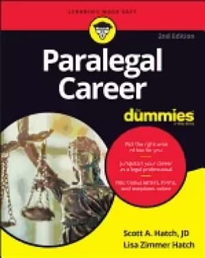 paralegal career for dummies