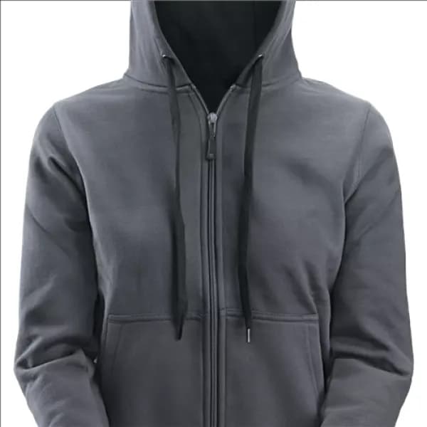 Snickers Womens Zip Hoodie - Steel Grey - L