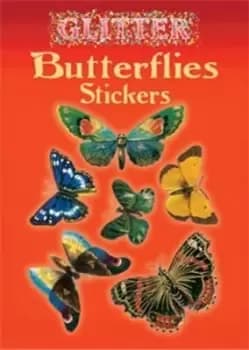 Glitter Butterflies Stickers by Anna Samuel