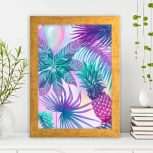 AC13055115041 Multicolor Decorative Framed MDF Painting