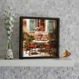 KZM510 Multicolor Decorative Framed MDF Painting