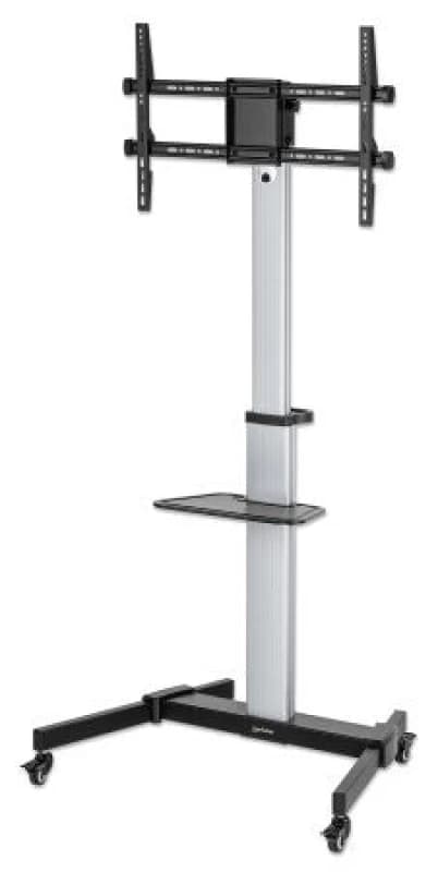 Manhattan Manhattan Trolley Mount Stand for TV & Monitors, For screens: 37" to 86", -10 to 5° Tilt, 90° Rotation, VESA compatability: all between 200x