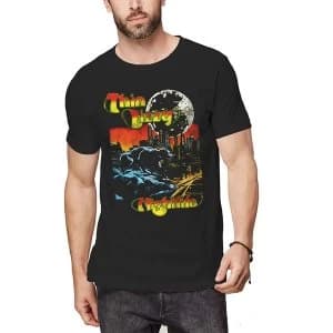 Thin Lizzy - Nightlife Colour Mens Large T-Shirt - Black