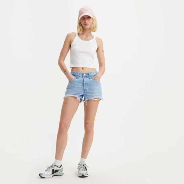 Levis 501 Original Shorts Ojai Luxor Heat female 27 L30