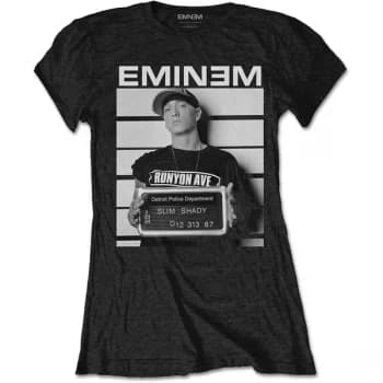 Eminem - Arrest Ladies Medium T-Shirt - Black