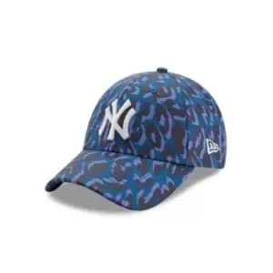 New Era Era All Over Camo Baseball Cap Mens - Blue