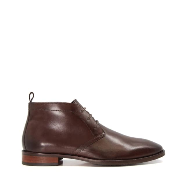 Dune London Mervin Chukka Boots - Brown Brown 6