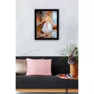 SC0295 Multicolor Decorative Framed MDF Painting