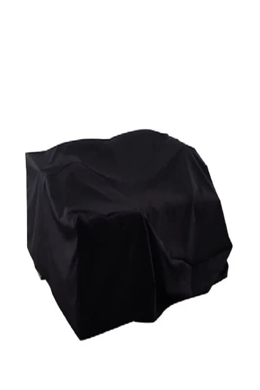 Mint Outdoor Santorini Custom-Fitted Furniture Cover in Black Unisex