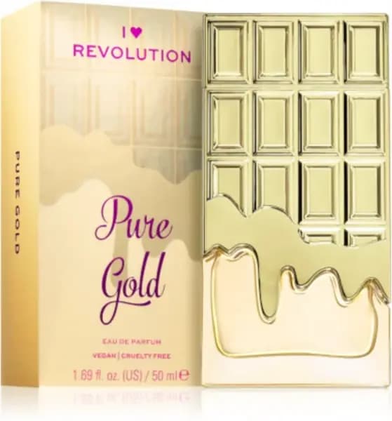 I Heart Revolution Pure Gold Eau de Parfum For Her 50ml