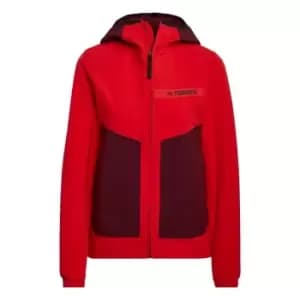 adidas Terrex Multi Soft Shell Jacket Womens - Vivid Red / Burgundy