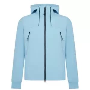 CP COMPANY Softshell Goggle Hooded Jacket - Blue