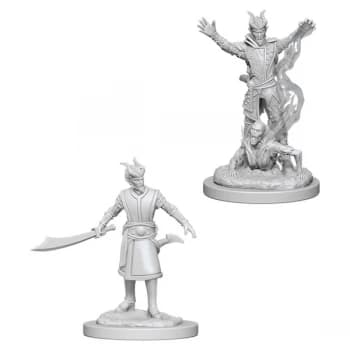 D&D Nolzur's Marvelous Unpainted Miniatures - Male Tiefling Warlock