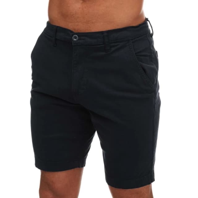 Duck and Cover Moreshore Chino Shorts Navy male 32 inch