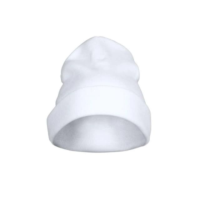 Printer Mens Flexball Beanie in White White Male One Size