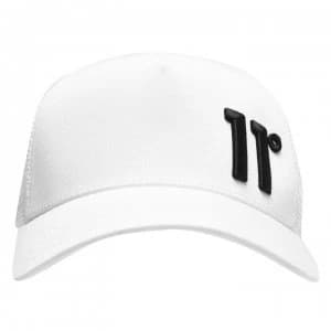 11 Degrees Trucker Cap - White