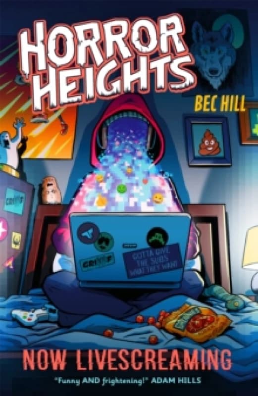 Bec Hill Horror Heights: Now LiveScreaming Book Multi unisex