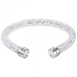 Ladies Swarovski Rhodium Plated Crystaldust Cuff