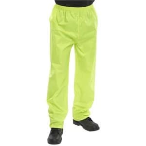 Bdri Weatherproof Large Work Trousers Saturn Yellow