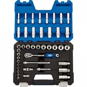 Draper Expert 42 Piece 3/8" Drive Hex Socket Set Metric 3/8"